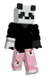 black and iron Minecraft skin — Slim model — first worn by thekingjero123