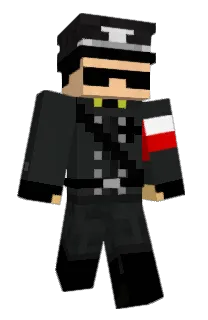 Front of Plawczak's skin