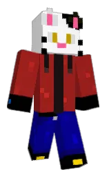 Master_oreo_1's Minecraft skin wearing the Pan cape