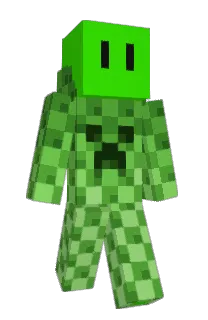 Front of SpargelAlien's skin