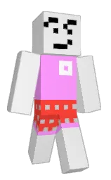 gallery and lavender rose Minecraft skin — Classic model