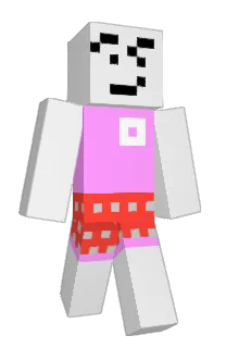 Front of Minecraft skin