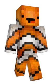 Front of Jacass's skin