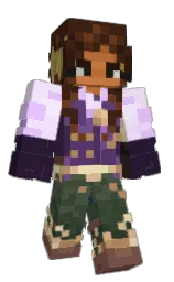 gray asparagus and bossanova Minecraft skin — Classic model
