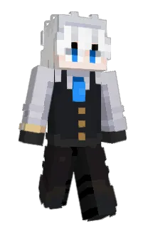Front of Vezaay's skin