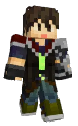 rom718's Minecraft skin wearing the MineCon 2015 cape