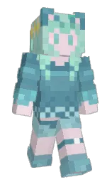 Slim Minecraft skin