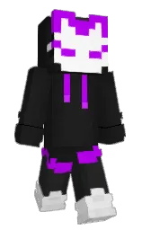 mine shaft and cod gray Minecraft skin — Slim model
