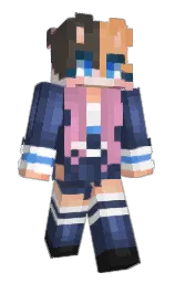 Bu_bbles's Minecraft skin wearing the Migrator cape