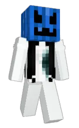 catskill white and black Minecraft skin — Slim model — first worn by aimbotgirl