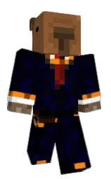 stickman1480's Minecraft skin wearing the Pan cape