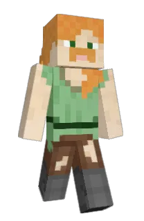 Front of Minecraft skin