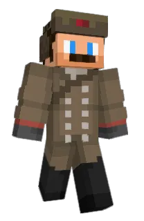 Front of Minehael's skin