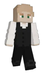 Warjoisa's Minecraft skin wearing the Aurora cape