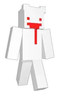 Front of Minecraft skin