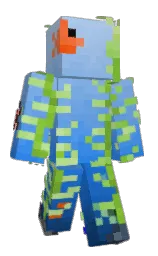 Pengie2021's Minecraft skin wearing the Mojang Office cape