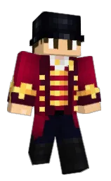 Fisiowy's Minecraft skin wearing the Migrator cape