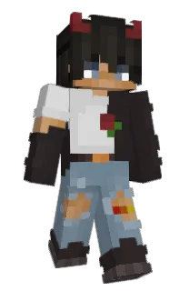 Front of Cacikk's skin