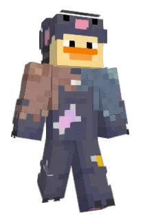 Front of jodeo's skin