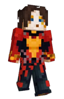 Front of Amoroath's skin