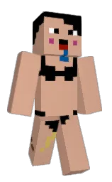 petite orchid and tumbleweed Minecraft skin — Slim model — first worn by bananatheo123