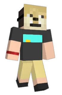 Front of Minecraft skin