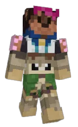 teak and gondola Minecraft skin — Classic model — first worn by Guraemaroon_