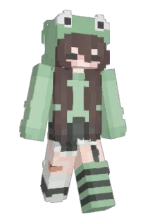 1bubbles0 Minecraft avatar full body