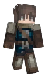 taupe and mondo Minecraft skin — Slim model — first worn by 1ej