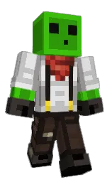 Kaidart's Minecraft skin wearing the Migrator cape