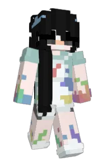 Front of Kewtam's skin