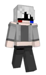 mine shaft and champagne Minecraft skin — Slim model