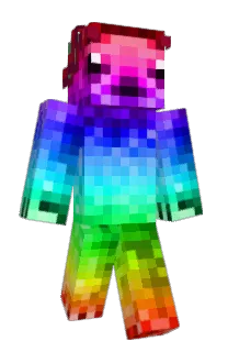 Front of 2t4v's skin