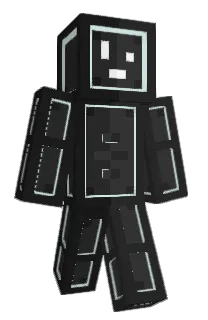 Front of snakydrop's skin
