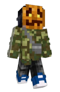 Front of Minecraft skin