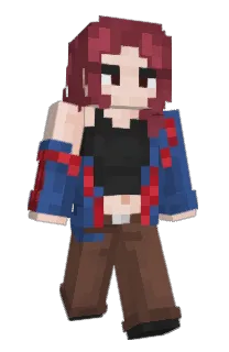 Front of Totalmoose's skin