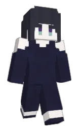 ebony clay and sauvignon Minecraft skin — Slim model — first worn by Andriu_zx