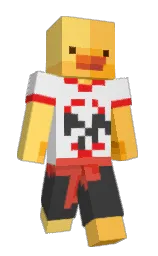 saffron mango and goldenrod Minecraft skin — Slim model — first worn by DT16484