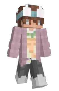 Front of Tickeby's skin