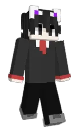 mine shaft and cod gray Minecraft skin — Slim model