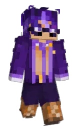 honey flower and revolver Minecraft skin — Slim model