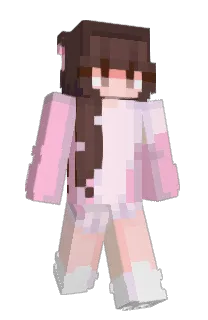 Front of ChamMiau's skin