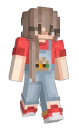 jungle mist and cement Minecraft skin — Slim model — first worn by BurgerOfTheDay