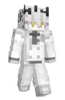 Front of Loxamy's skin