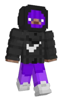 Front of dribly's skin