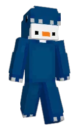 Honkeee's Minecraft skin wearing the Pan cape