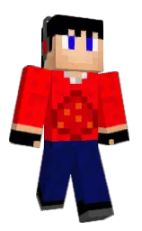 L0k1x's Minecraft skin wearing the MineCon 2013 cape