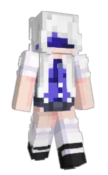 black haze and amour Minecraft skin — Slim model
