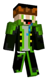 PearlGamer498's Minecraft skin wearing the Pan cape