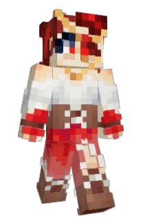 Front of Aurakee's skin